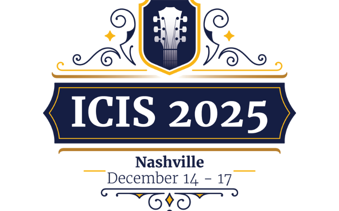 Logo des ICIS 2025 Kongresses mit Gitarrenkopf, Nashville, 14.-17. Dezember.