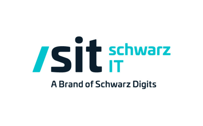 Logo of sit Schwarz IT with the tagline "A Brand of Schwarz Digits" on a white background.